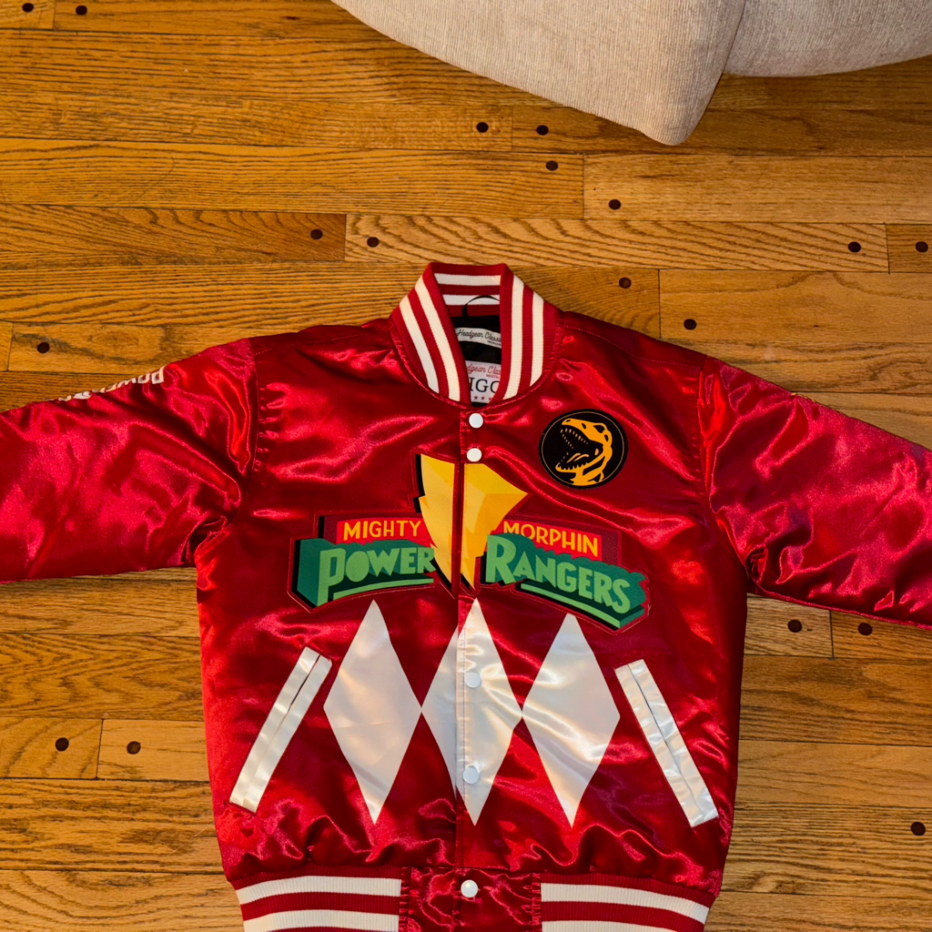 Mighty Morphin Power Rangers Red Bomber Jacket